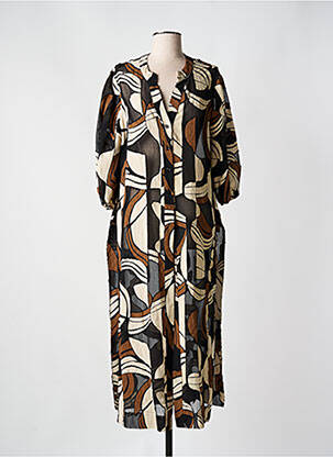 Rochie lungă negru CARLA MONTANARINI femeie