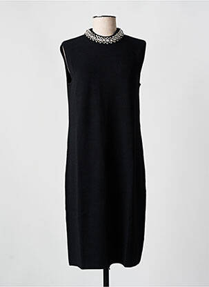 Rochie midi negru ANGELA DAVIS femeie