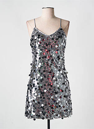 Rochie scurtă gri DE ROYAL femeie