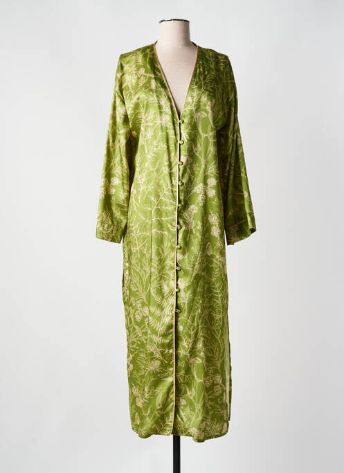 Rochie lungă verde THE LULÙ femeie