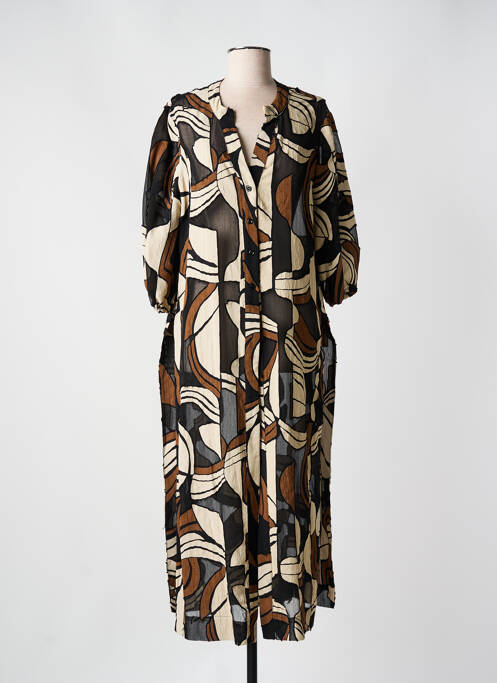 Rochie lungă negru CARLA MONTANARINI femeie