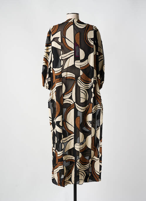 Rochie lungă negru CARLA MONTANARINI femeie