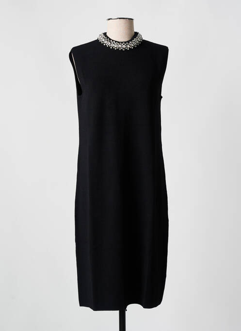 Rochie midi negru ANGELA DAVIS femeie