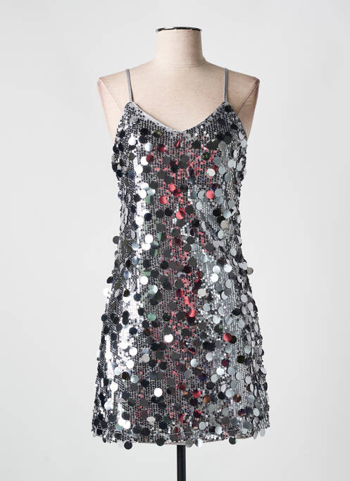 Rochie scurtă gri DE ROYAL femeie