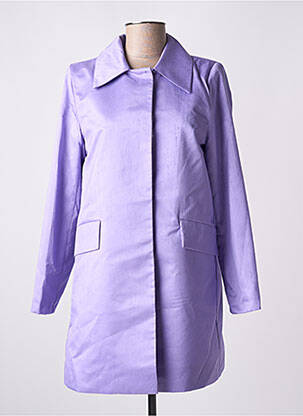 Sacou buzunare false violet LUMINA femeie