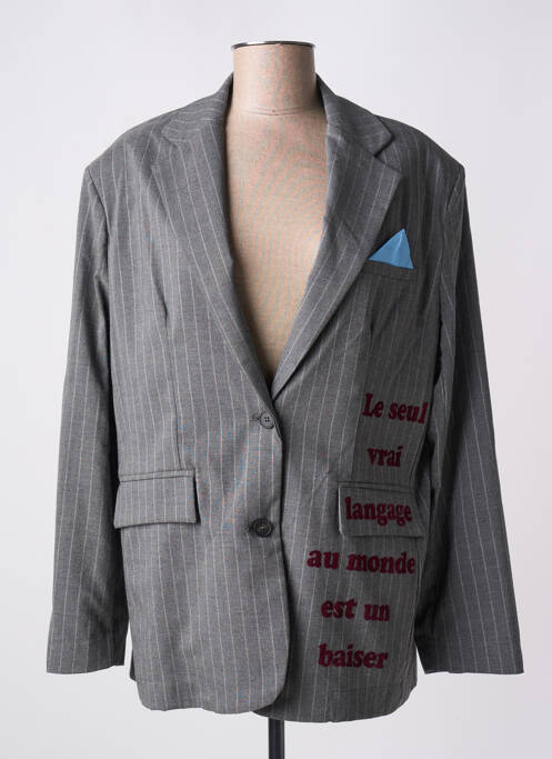 Sacou gri ANGELA DAVIS femeie