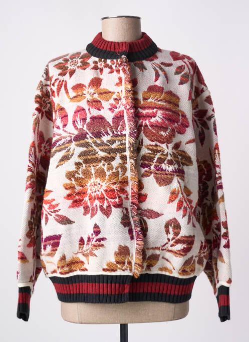 Vestă cu mâneci lungi maro ANGELA DAVIS femeie