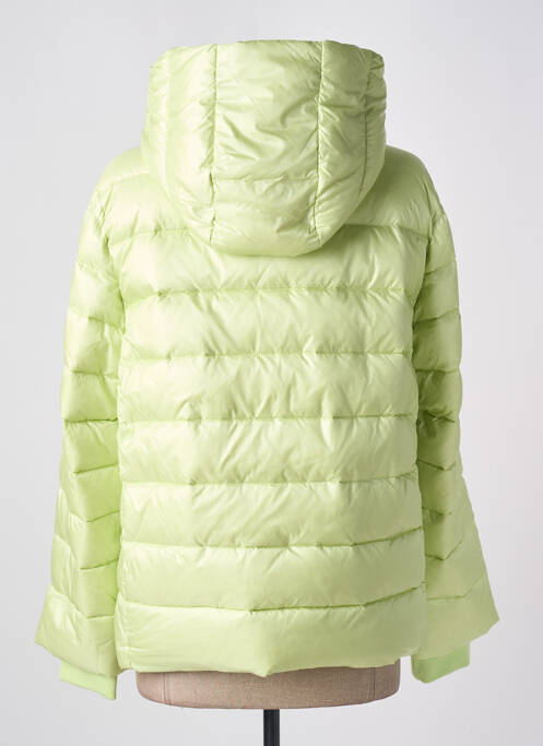 Geacă matlasată buzunare fără glugă verde DIANA GALLESI femme