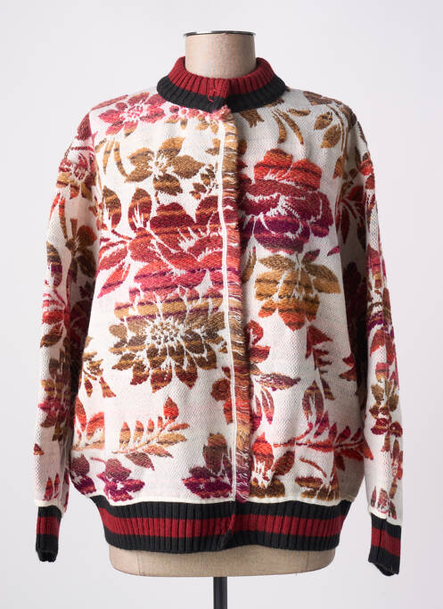 Vestă cu mâneci lungi roșu ANGELA DAVIS femeie