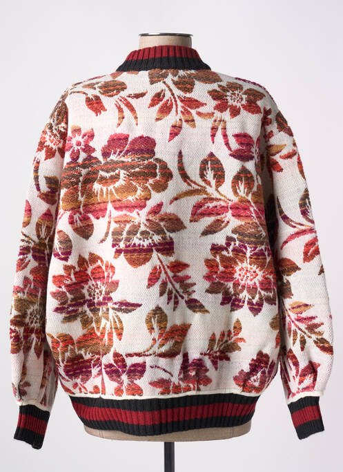 Vestă cu mâneci lungi roșu ANGELA DAVIS femeie