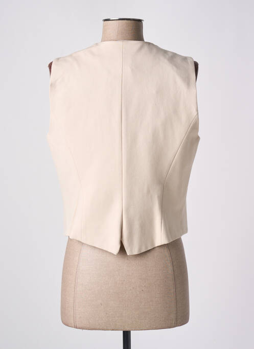 Vestă fără mâneci bej ANGELA DAVIS femeie