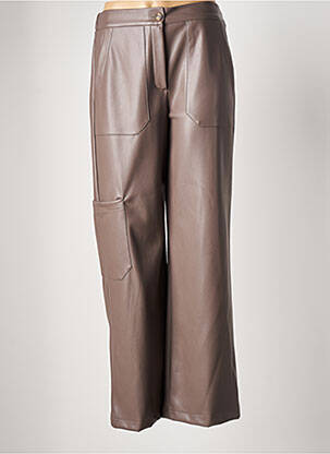 Pantalon trei sferturi gri ANGELA DAVIS femeie