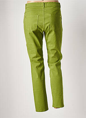 Pantalon slim buzunare verde DIANA GALLESI femeie