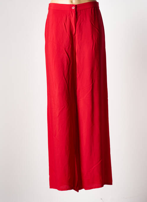 Pantalon larg roșu DIANA GALLESI femeie