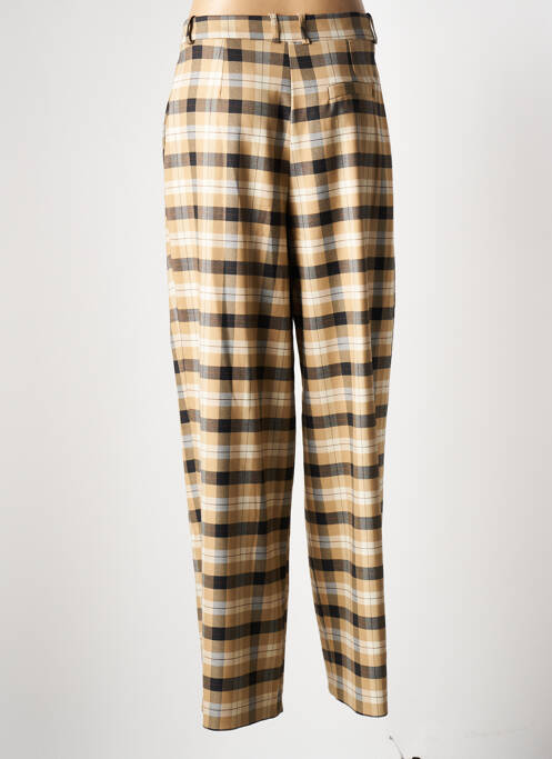 Pantalon larg bej ANGELA DAVIS femeie