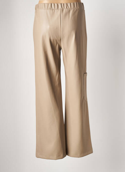 Pantalon trei sferturi bej ANGELA DAVIS femeie