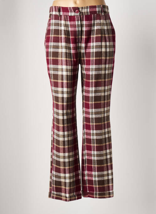 Pantalon drept roșu ALTAMIRA femeie