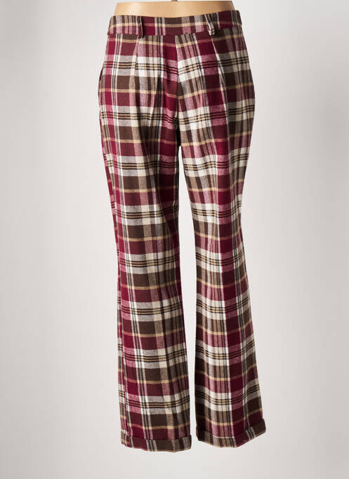 Pantalon drept roșu ALTAMIRA femeie