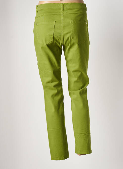 Pantalon slim verde DIANA GALLESI femeie