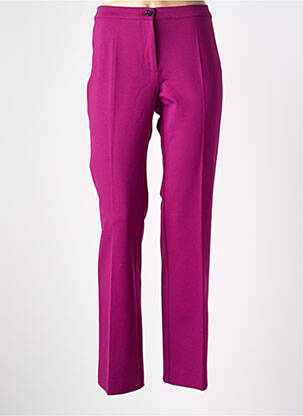 Pantalon slim elasticitate mărime normală violet DIANA GALLESI femeie