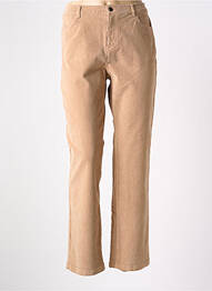 Pantalon drept elasticitate bej DIANA GALLESI femeie