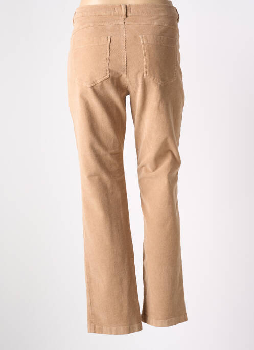 Pantalon drept elasticitate bej DIANA GALLESI femme