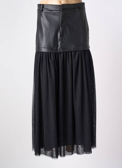 Fustă lungă negru ANGELA DAVIS femeie