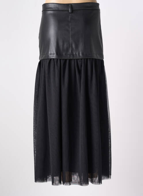 Fustă lungă negru ANGELA DAVIS femeie