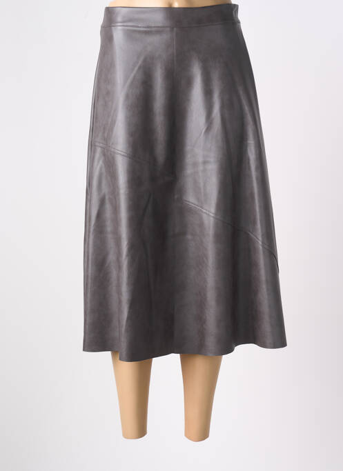 Fustă midi maro ANGELA DAVIS femeie