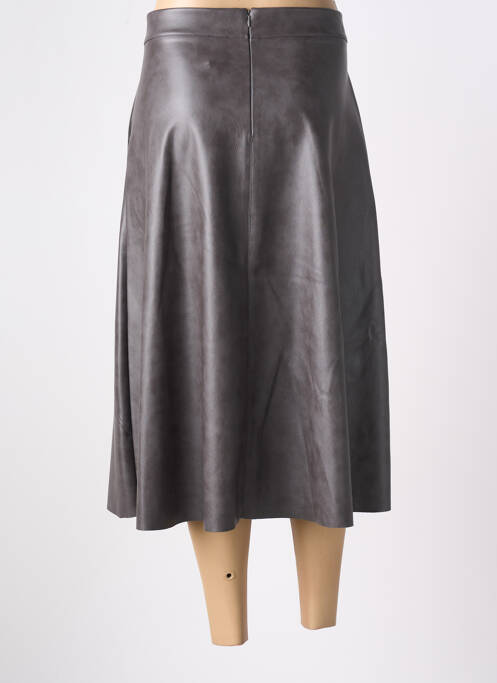 Fustă midi maro ANGELA DAVIS femeie