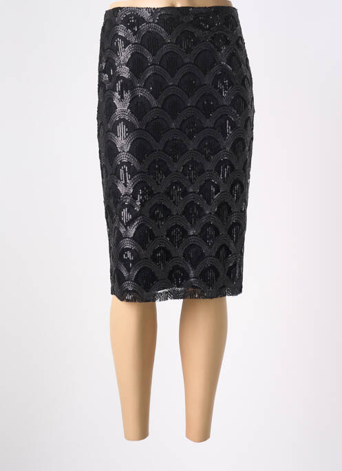 Fustă midi negru ANGELA DAVIS femeie