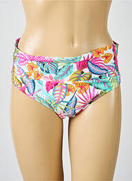 Chiloți de baie imprimeu tie and dye chiloți roz ANTIGEL femme