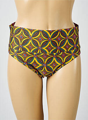 Chiloți de baie galben ANTIGEL femeie