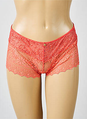 Shorty elasticitate portocalie EMPREINTE femeie