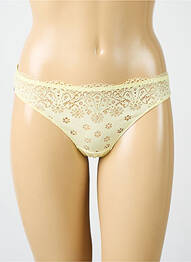 Tanga elasticitate galben SIMONE X SIMONE PÉRÈLE femme