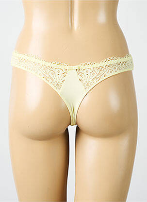 Tanga elasticitate galben SIMONE X SIMONE PÉRÈLE femeie