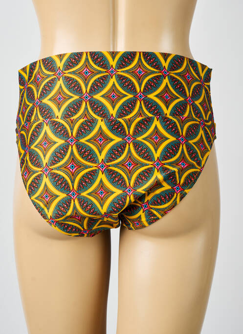 Chiloți de baie galben ANTIGEL femeie