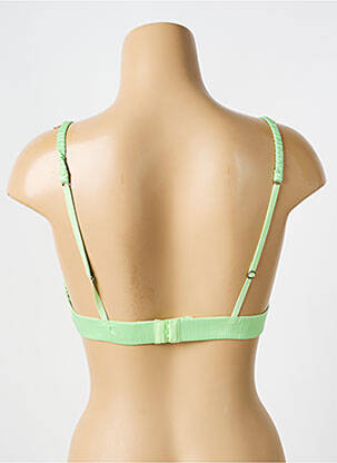 Sutien fără armatură top triunghiuri verde LOVE STORIES femeie
