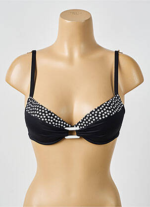 Sutien de costum de baie negru ANTIGEL femeie