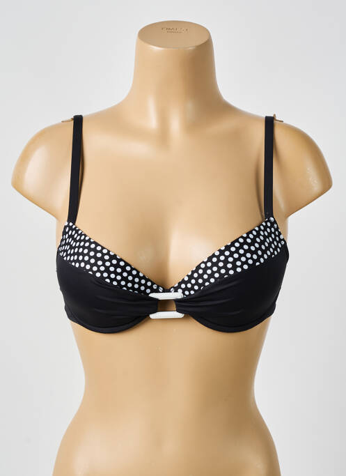 Sutien de costum de baie negru ANTIGEL femeie