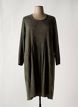 Rochie midi gri FRANCK ANNA femeie