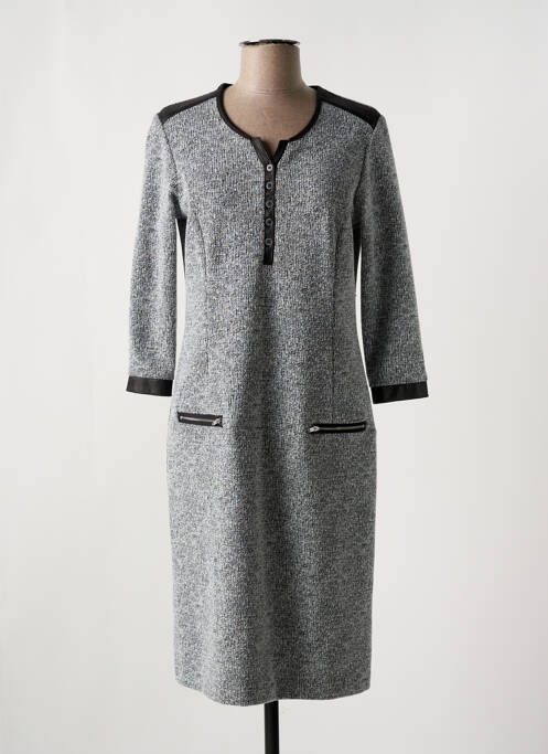 Rochie midi gri GEVANA femeie