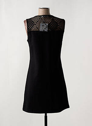Rochie scurtă fără mâneci fără mâneci negru JAUNE ROUGE femeie