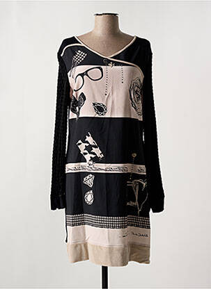 Rochie midi negru ELISA CAVALETTI femeie