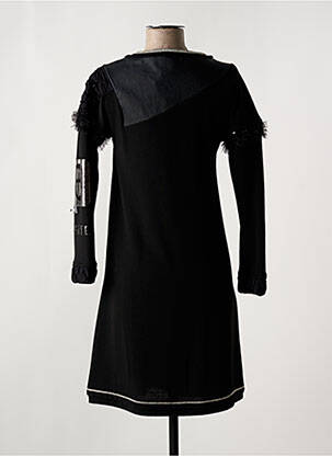 Rochie midi mâneci lungi mâneci lungi negru ELISA CAVALETTI femeie