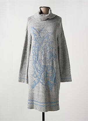 Rochie pulover gri ELISA CAVALETTI femeie