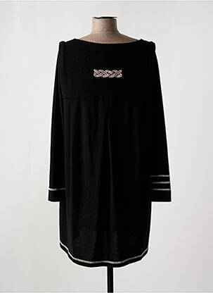 Rochie scurtă mâneci lungi mâneci lungi negru ELISA CAVALETTI femeie