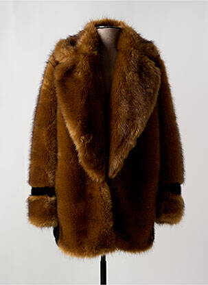 Palton lung maro URBANCODE femeie