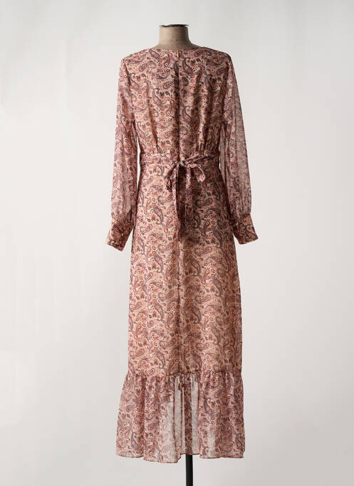 Rochie lungă roz LAUREN VIDAL femeie