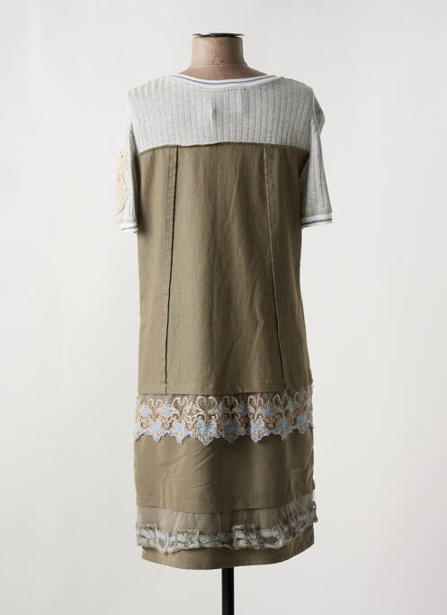 Rochie midi verde ELISA CAVALETTI femeie